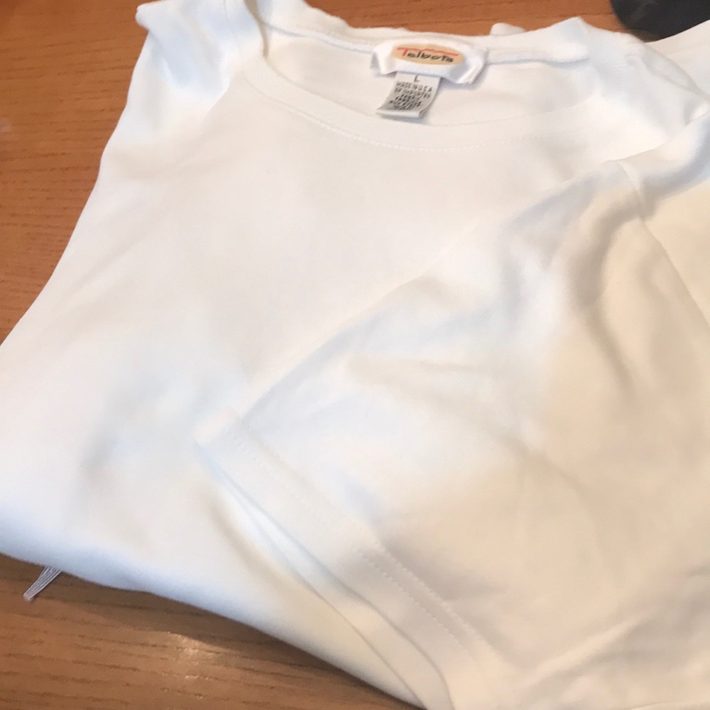 Staple white cotton t shirt